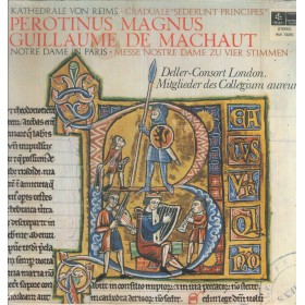 Magnus, Machaut LP Vinile Graduale Sederunt Principes / Messe Nostre Dame  / HMI73083 Magnus, Machaut LP Vinile Graduale Sederunt Principes / Messe Nostre Dame  / HMI73083