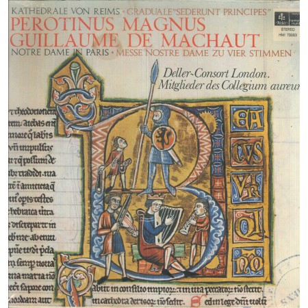 Magnus, Machaut LP Vinile Graduale Sederunt Principes / Messe Nostre Dame  / HMI73083