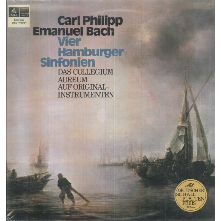 Bach, Collegium Aureum LP Vinile Vier Hamburger Sinfonien / HMI73082 Sigillato
