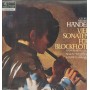 Handel, Wenzinger, Leonhardt LP Vinile Vier Sonaten Fur Blockflote / Italia – HMI73098 Sigillato