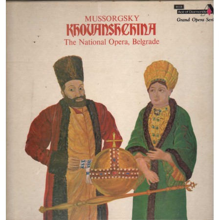 Mussorgsky, The National Opera, Belgrade LP Vinile Khovanshchina / GOS61921 Nuovo