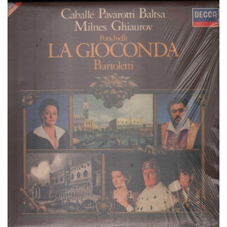 Amilcare Ponchielli LP Vinile La Gioconda / Decca ‎– D232DI3 Sigillato