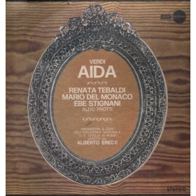 Verdi, Tebaldi, Del Monaco LP Vinile Aida / Decca – ECSI20810 Nuovo Verdi, Tebaldi, Del Monaco LP Vinile Aida / Decca – ECSI20810 Nuovo