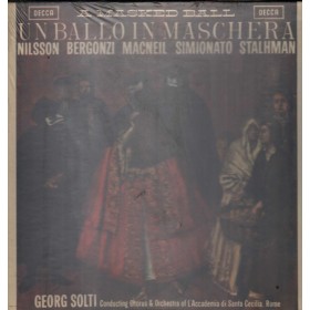 Nilsson, Bergonzi, MacNeil LP Vinile Un Ballo In Maschera / SET2157 Sigillato Nilsson, Bergonzi, MacNeil LP Vinile Un Ballo In Maschera / SET2157 Sigillato