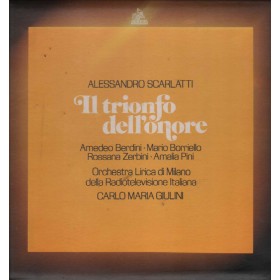 Scarlatti, Orchestra Lirica Di Milano LP Vinile Il Trionfo Dell'Onore / LP022073 Nuovo Scarlatti, Orchestra Lirica Di Milano LP Vinile Il Trionfo Dell'Onore / LP022073 Nuovo