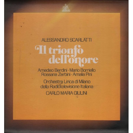 Scarlatti, Orchestra Lirica Di Milano LP Vinile Il Trionfo Dell'Onore / LP022073 Nuovo