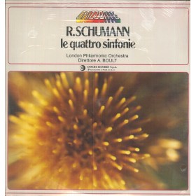 Schumann, London Orchestra LP Vinile Le Quattro Sinfonie / AOCL216011Sigilato Schumann, London Orchestra LP Vinile Le Quattro Sinfonie / AOCL216011Sigilato