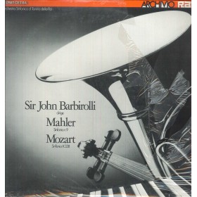Sir Barbilloni, Mahler, Mozart LP Vinile Sinfonia N.9, Sinfonia K 338 / Cetra – LAR8 Sigillato Sir Barbilloni, Mahler, Mozart LP Vinile Sinfonia N.9, Sinfonia K 338 / Cetra – LAR8 Sigillato