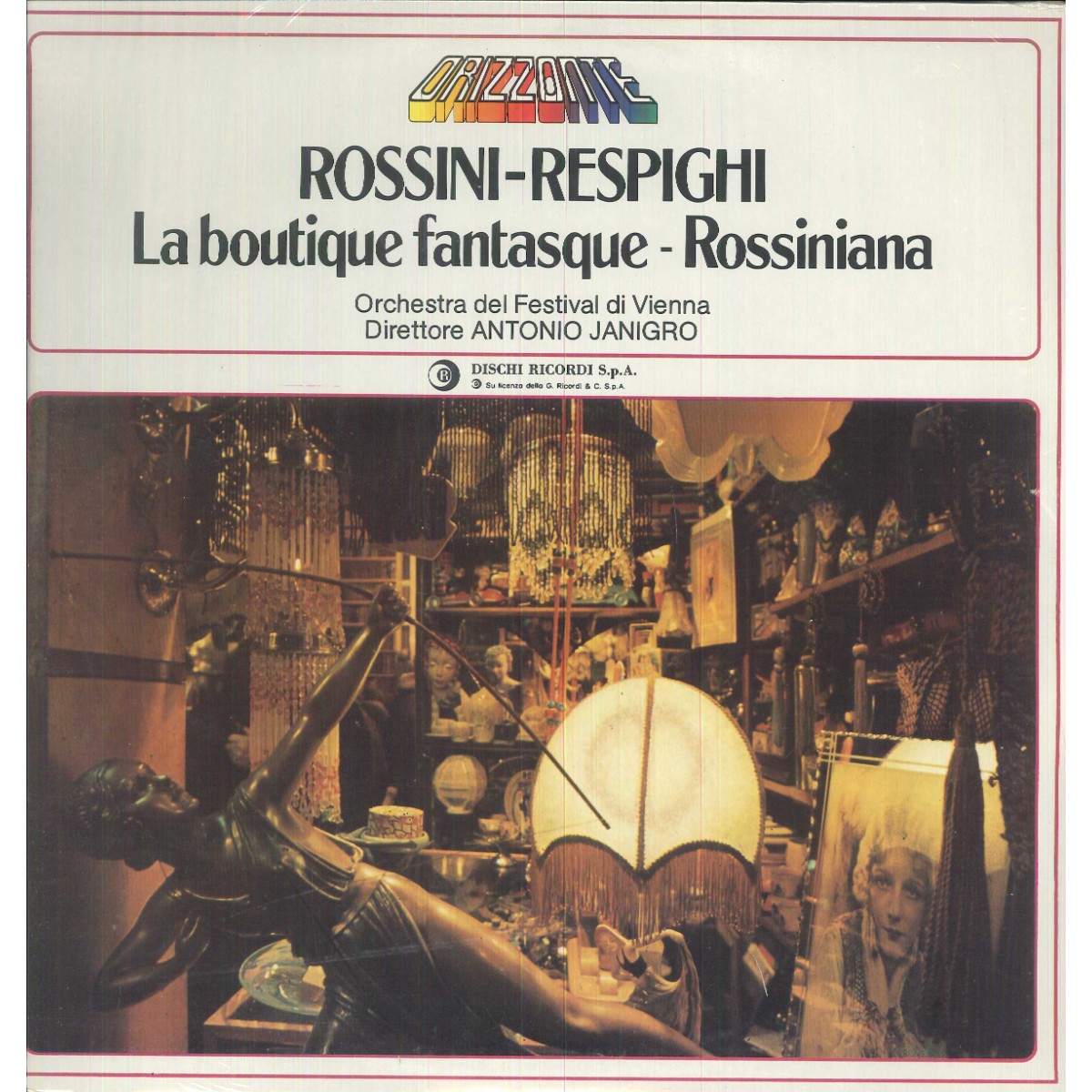 Rossini, Respighi, Janigro LP Vinile La Boutique Fantaque - Rossiniana