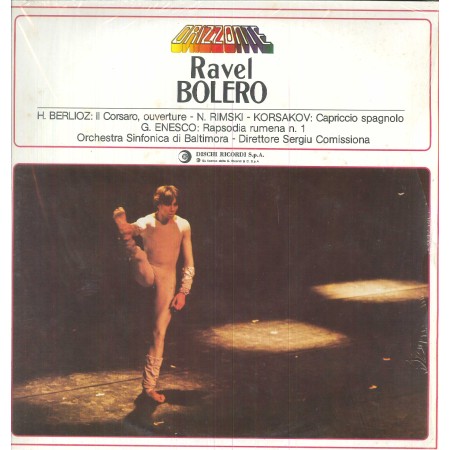 Maurice Ravel ‎LP Vinile Bolero / Ricordi – OCL16254 Sigillato