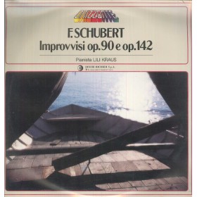 Schubert, Kraus LP Vinile Improvvisi Op. 90 E Op. 142 / OCL16218 Sigillato Schubert, Kraus LP Vinile Improvvisi Op. 90 E Op. 142 / OCL16218 Sigillato
