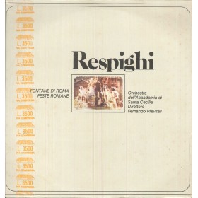Respighi, Previtali LP Vinile Fontane Di Roma - Feste Romane / OCL16089 Sigillato Respighi, Previtali LP Vinile Fontane Di Roma - Feste Romane / OCL16089 Sigillato