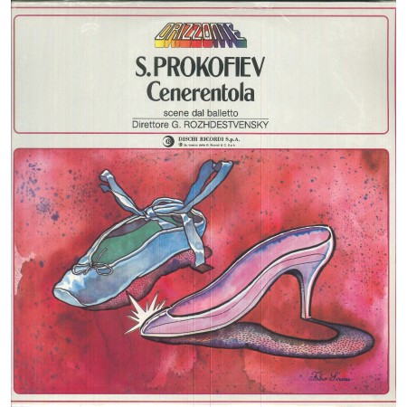 Prokofiev, Rozhdestvensky LP Vinile Cenerentola / Ricordi ‎– OCL16214 Sigillato