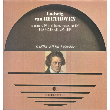 Beethoven, Rivera LP Vinile Sonata No. 29 In Si Bem. Magg. Op. 106 / RCL27027