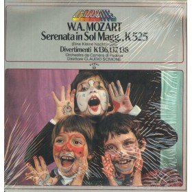 Mozart, Scimone LP Vinile Serenata In Sol Magg. K 525, Divertimenti K 136 / OCL16138 Mozart, Scimone LP Vinile Serenata In Sol Magg. K 525, Divertimenti K 136 / OCL16138