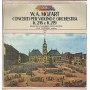 Mozart, Asensio LP Vinile Concerti Per Violino E Orchestra K 216, K 219 / OCL16204