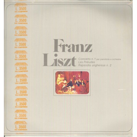 Liszt LP Vinile Concerto Per Piano E Orch., Preludes, Rapsodia Ungherese / OCL16017