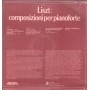 Liszt, Campanella LP Vinile Composizioni Per Pianoforte / OCL16120 Sigillato