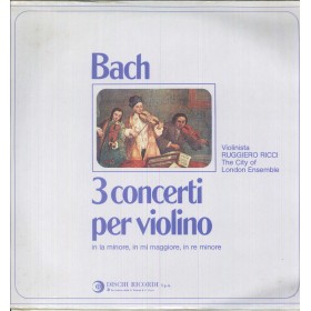 Bach, Ricci LP Vinile Concerti Per Violino In La Min., In Mi Magg., In Re Min / OCL16134 Sigillato Bach, Ricci LP Vinile Concerti Per Violino In La Min., In Mi Magg., In Re Min / OCL16134 Sigillato