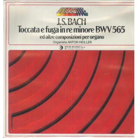 Bach LP Vinile Toccata E Fuga In Re Minore BWV 565 / Ricordi ‎– OCL16148 Sigillato