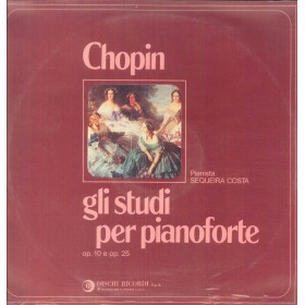 Chopin, Costa LP Vinile Gli Studi Per Pianoforte Op.10, 25 / Ricordi – OCL16126 Sigillato Chopin, Costa LP Vinile Gli Studi Per Pianoforte Op.10, 25 / Ricordi – OCL16126 Sigillato