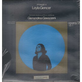 Orchestra Sinfonica Di Torino, Gavazzeni LP Vinile Omaggio A Gencer / Cetra – LPL69001 Orchestra Sinfonica Di Torino, Gavazzeni LP Vinile Omaggio A Gencer / Cetra – LPL69001