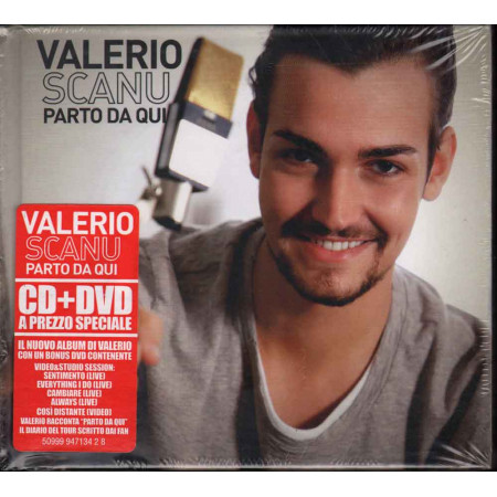 Valerio Scanu CD DVD Parto Da Qui / EMI Sigillato 5099994713428