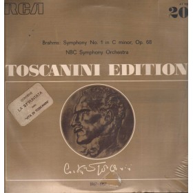 Brahms, Toscanini LP Vinile Symphony No. 1 In C Minor, Op. 68 / AT115 Sigillato Brahms, Toscanini LP Vinile Symphony No. 1 In C Minor, Op. 68 / AT115 Sigillato