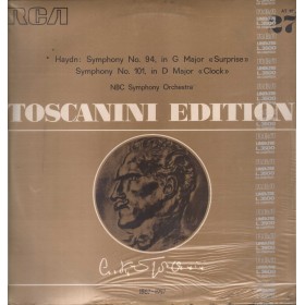Haydn, Toscanini LP Vinile Symphony N. 94 Surprise, N. 101 The Clock / AT120 Sigillato Haydn, Toscanini LP Vinile Symphony N. 94 Surprise, N. 101 The Clock / AT120 Sigillato