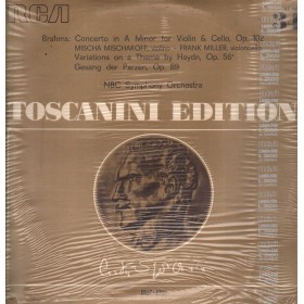 Brahms, Toscanini LP Vinile Concerto For Violin, Variations A Theme, Parzen / AT125 Brahms, Toscanini LP Vinile Concerto For Violin, Variations A Theme, Parzen / AT125