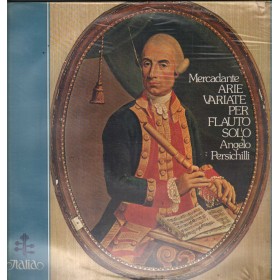 Mercadante, Persichilli LP Vinile Arie Variate Per Flauto Solo / ITL70018 Sigillato Mercadante, Persichilli LP Vinile Arie Variate Per Flauto Solo / ITL70018 Sigillato