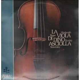 Asciolla, Hindemith, Stravinsky, Kodaly LP Vinile La Viola Di Asciolla / ITL70016 Sigillato Asciolla, Hindemith, Stravinsky, Kodaly LP Vinile La Viola Di Asciolla / ITL70016 Sigillato