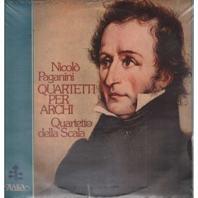 Quartetto Della Scala, Paganini LP Vinile Quartetti Per Archi / ITL70039 Sigillato Quartetto Della Scala, Paganini LP Vinile Quartetti Per Archi / ITL70039 Sigillato