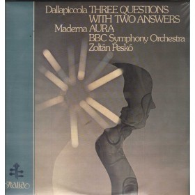 Dallapiccola, Maderna LP Vinile Three Questions With Two Answers / Aura / ITL70044 Sigillato Dallapiccola, Maderna LP Vinile Three Questions With Two Answers / Aura / ITL70044 Sigillato