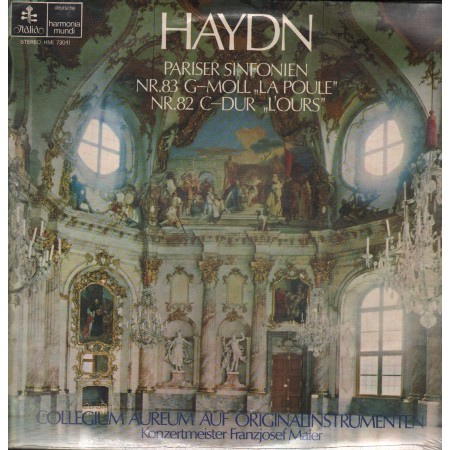 Haydn, Maier LP Vinile Pariser Sinfonien La Poule, L'Ours / HMI73041 Sigillato