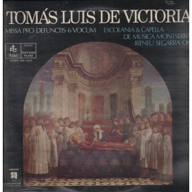 Escolania De Montserrat, De Victoria LP Vinile Missa Pro Defunctis, 6 Vocum / HMI73023 Escolania De Montserrat, De Victoria LP Vinile Missa Pro Defunctis, 6 Vocum / HMI73023