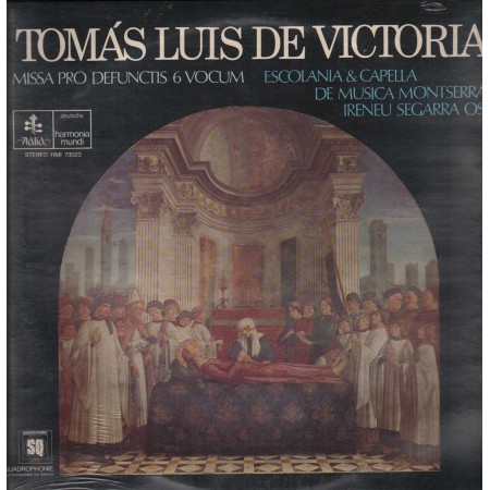 Escolania De Montserrat, De Victoria LP Vinile Missa Pro Defunctis, 6 Vocum / HMI73023