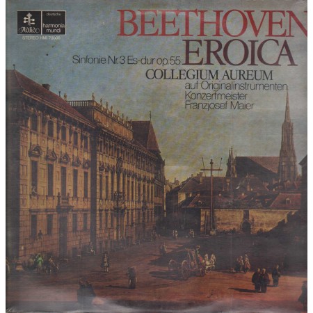 Beethoven, Collegium Aureum LP Vinile Sinfonie Nr.3 Es-Dur Op.55 Eroica / HMI73006