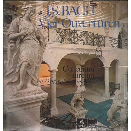 Bach, Collegium Aureum ‎LP Vinile Vier Ouverturen Auf Originalinstrumenten / HMI73004