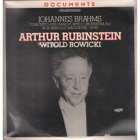Rubinstein, Brahms LP Vinile Concerto Per Piano E Orch. In Si Bemolle Magg., / DOC10