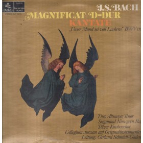 Bach, Altmeyer, Nimsgern LP Vinile Magnificat D-Du, Kantate / HMI73045 Sigillato Bach, Altmeyer, Nimsgern LP Vinile Magnificat D-Du, Kantate / HMI73045 Sigillato