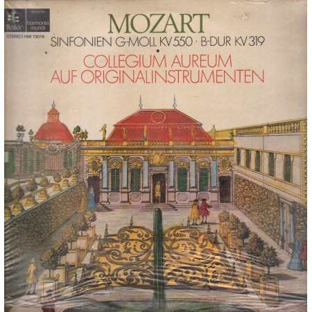 Mozart, Collegium Aureum LP Vinile Sinfonien G-moll KV 550, B-dur KV 319 / HMI73018