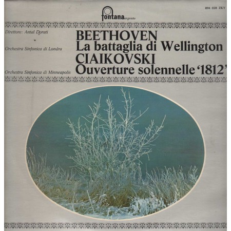 Dorati, Beethoven, Ciaikovski LP Vinile La Battaglia Di Wellington - Ouverture / 894028ZKY Nuovo