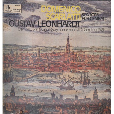 Gustav Leonhardt LP Vinile Scarlatti Sonaten Fur Cembalo / HMI73028 Sigillato