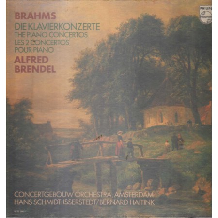 Brahms, Brendel LP Vinile Die Klavierkonzerte, Les 2 Concertos Pour Piano / 6770006 Sigillato