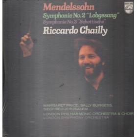 Mendelssohn, Chailly LP Vinile Symphonie N. 2 Lobgesang, N. 3 Schottische / 6769042 Sigillato Mendelssohn, Chailly LP Vinile Symphonie N. 2 Lobgesang, N. 3 Schottische / 6769042 Sigillato