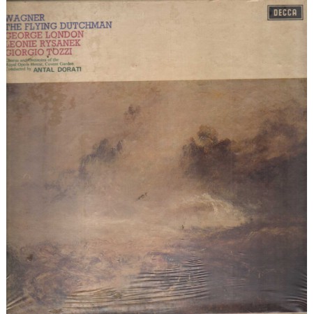 Wagner, London, Rysanek LP Vinile The Flying Dutchman / 2BB10911 Sigillato