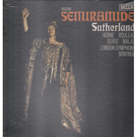 Rossini, Sutherland, Horne, Rouleau LP Vinile Semiramide / SET3179 Sigillato