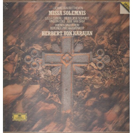 Beethoven, Karajan LP Vinile Missa Solemnis / Deutsche Grammophon – 4191661 Sigillato