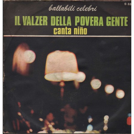 Adel Valentine ‎Vinile 7" 45 giri Il Valzer Della Povera Gente / S331 Nuovo